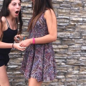 American eagle dress w open back